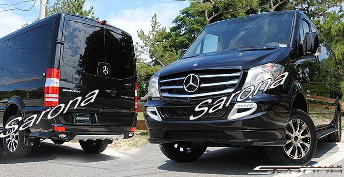 Custom Mercedes Sprinter  Van Body Kit (2014 - 2018) - $3200.00 (Part #MB-150-KT)